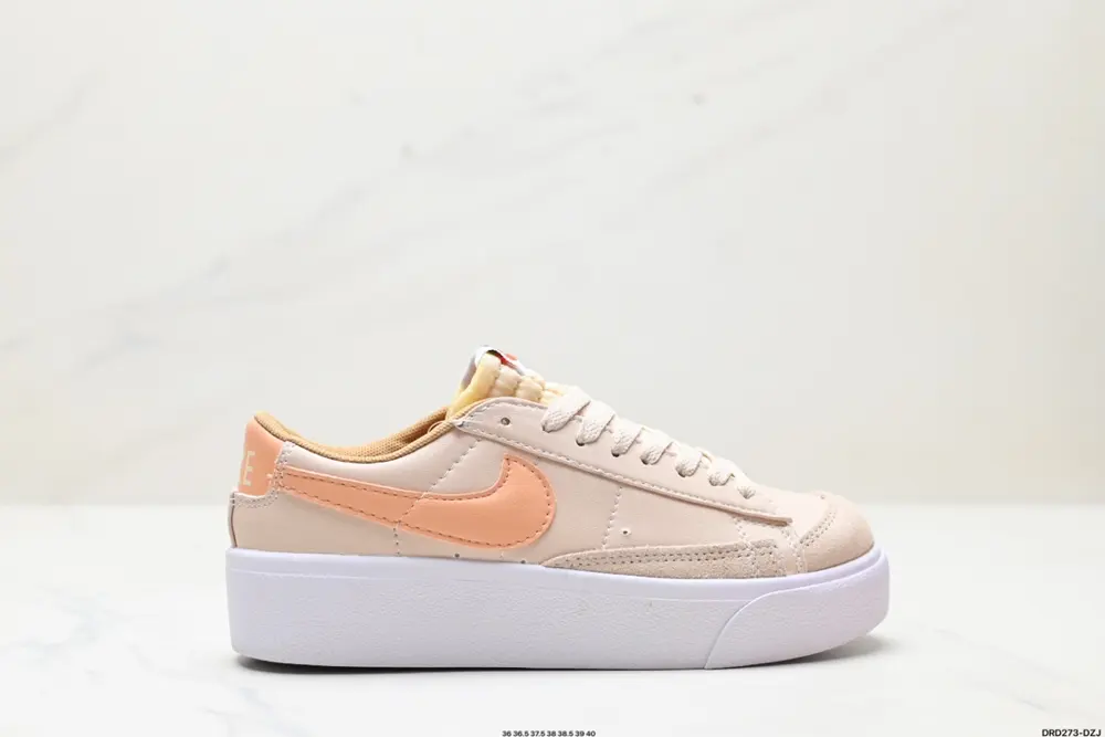 Nike Blazer Platform Nike non-slip wear-resistant lightweight low-top sneakers DJ0202-100