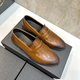Prada Men’s Fashion Casual Leather Shoes