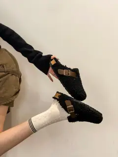 Birkenstock wool shoes
