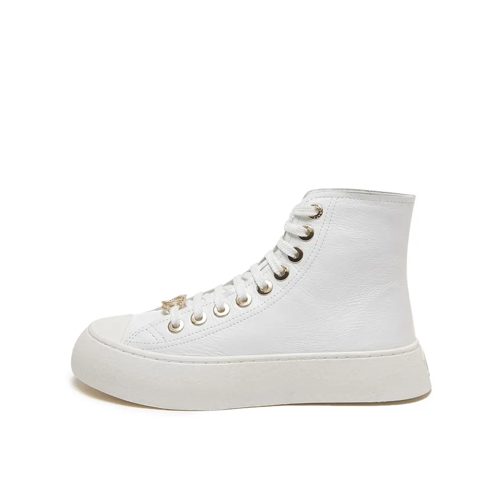 Chanel casual high-top shoes