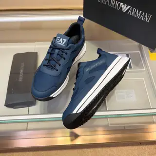 Armani original counter trendy shoes The upper