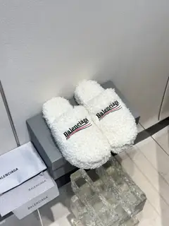 Balenciaga new couple cotton slippers