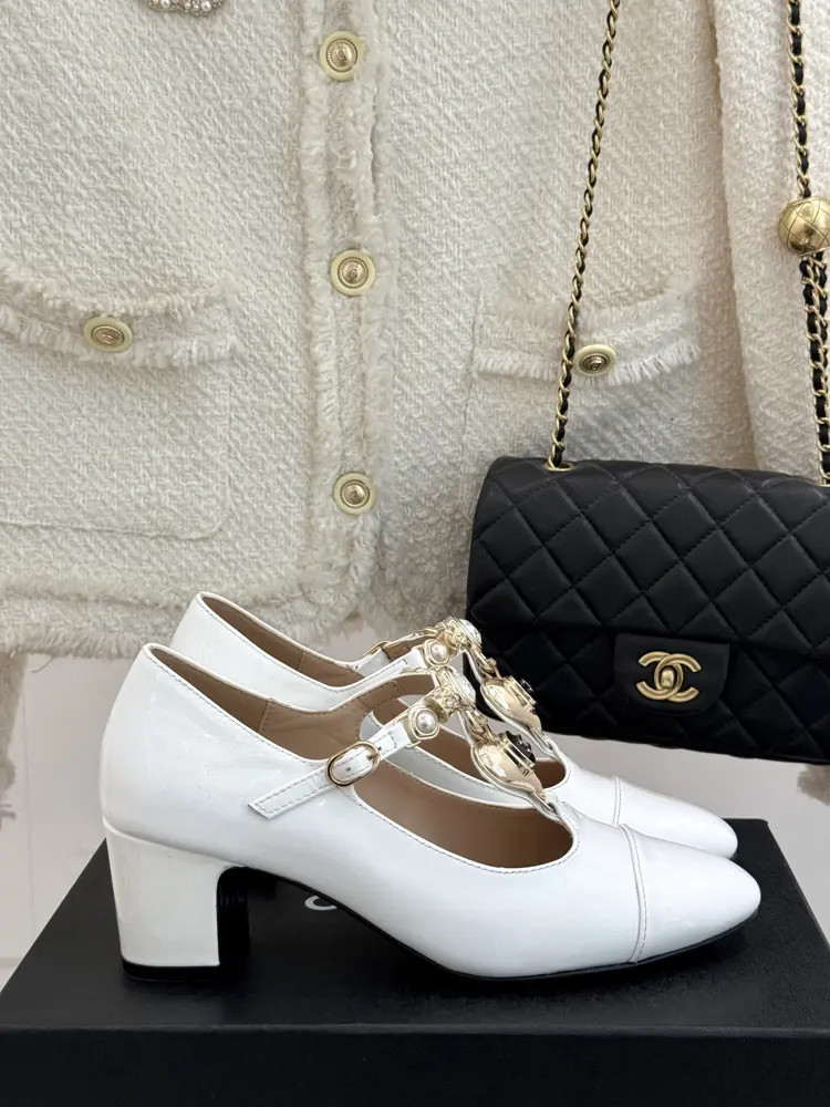 Chanel Heart Heels
