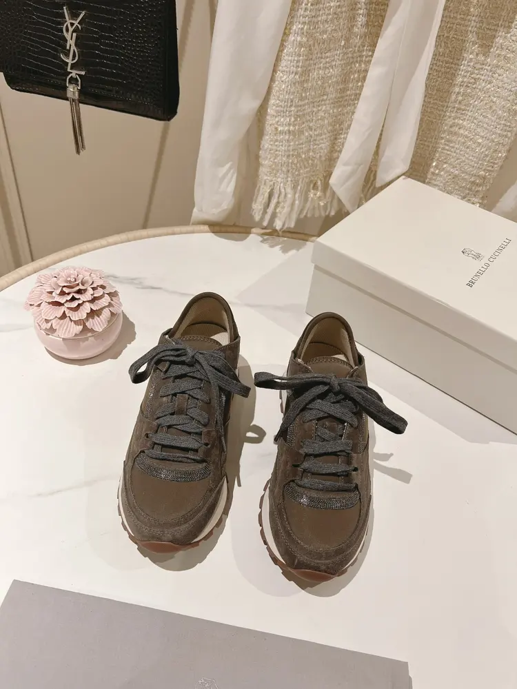 Brunello Cucinelli classic casual shoes and sports shoes series single shoes