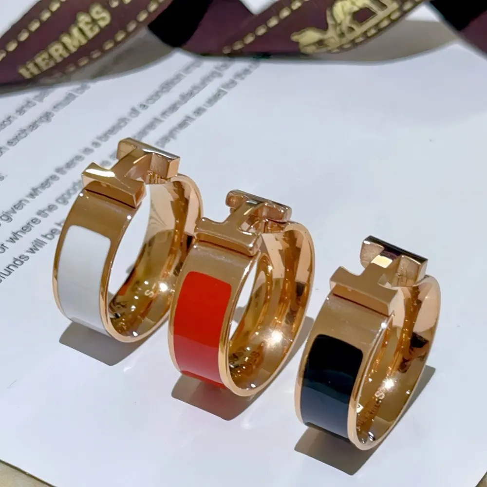 Both men and women can wear it. Classic Hermès ring. High-end and classy. Pig nose ring The