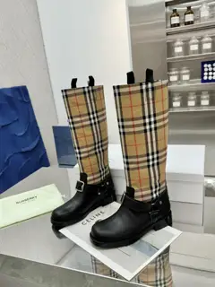 BURBERRY knight boots style uppers