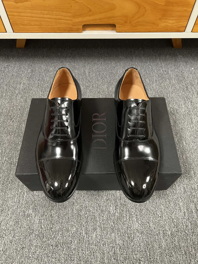 Dior men’s leather shoes