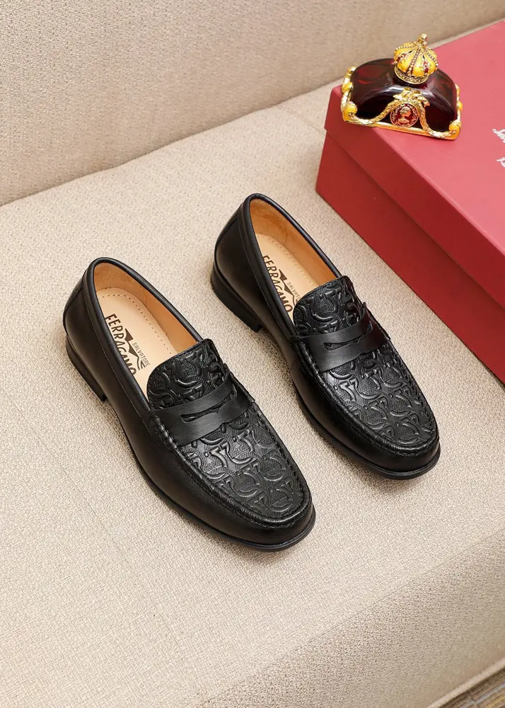 Salvatore Ferragamo casual leather shoes
