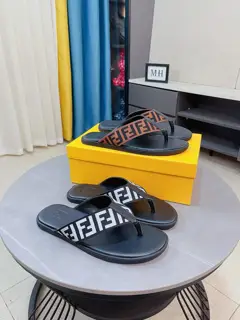 Fendi sandals and slippers are out Cool colors
