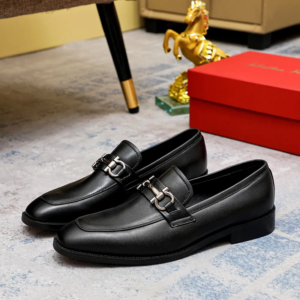 Salvatore Ferragamo casual slip-on shoes Official website original 1:1 mold