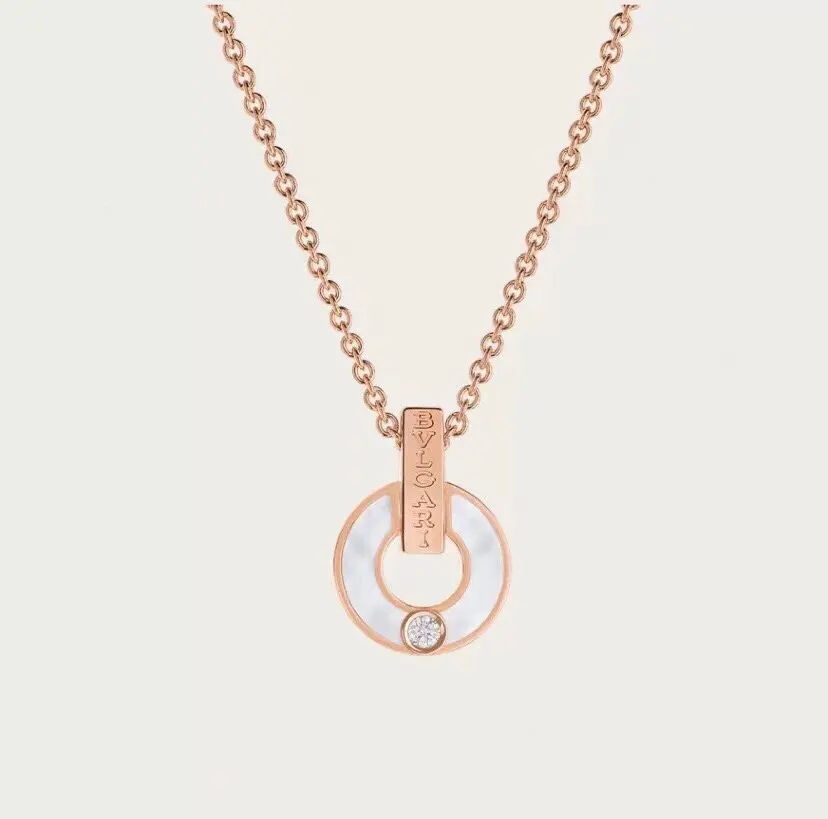 Bvlgari new copper coin necklace