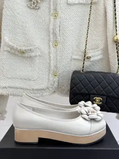 Chanel Thick-soled Camellia Series Shoes