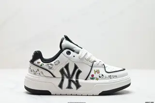 MLB Chunky Liner New York Yankees Senior Shoes Series Low-top Daddy Style Lightweight 3ASXCA12N