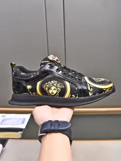 Versace fashion men’s shoes are luxurious and of high quality. Designers professionally