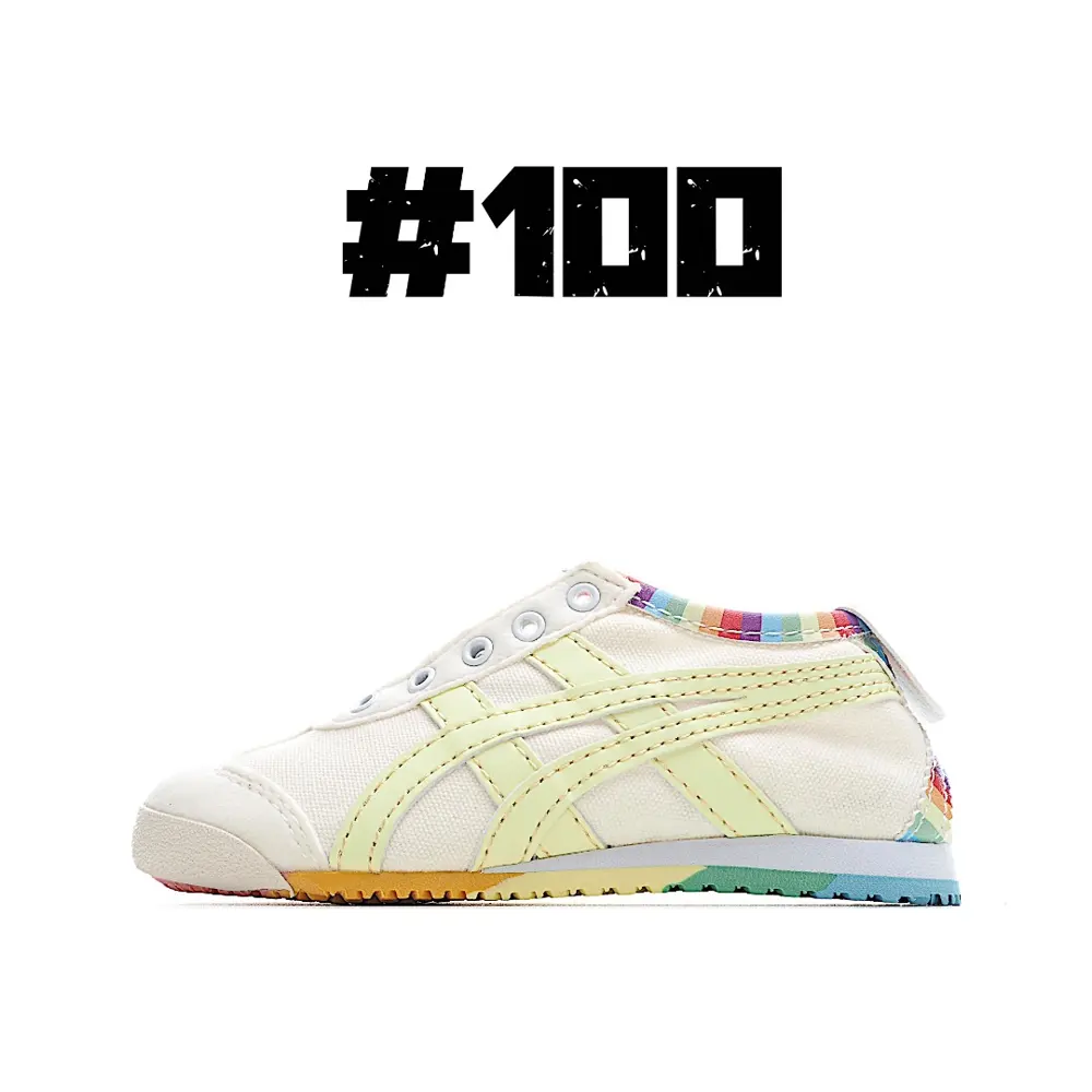 Asics children’s canvas slip-on shoes