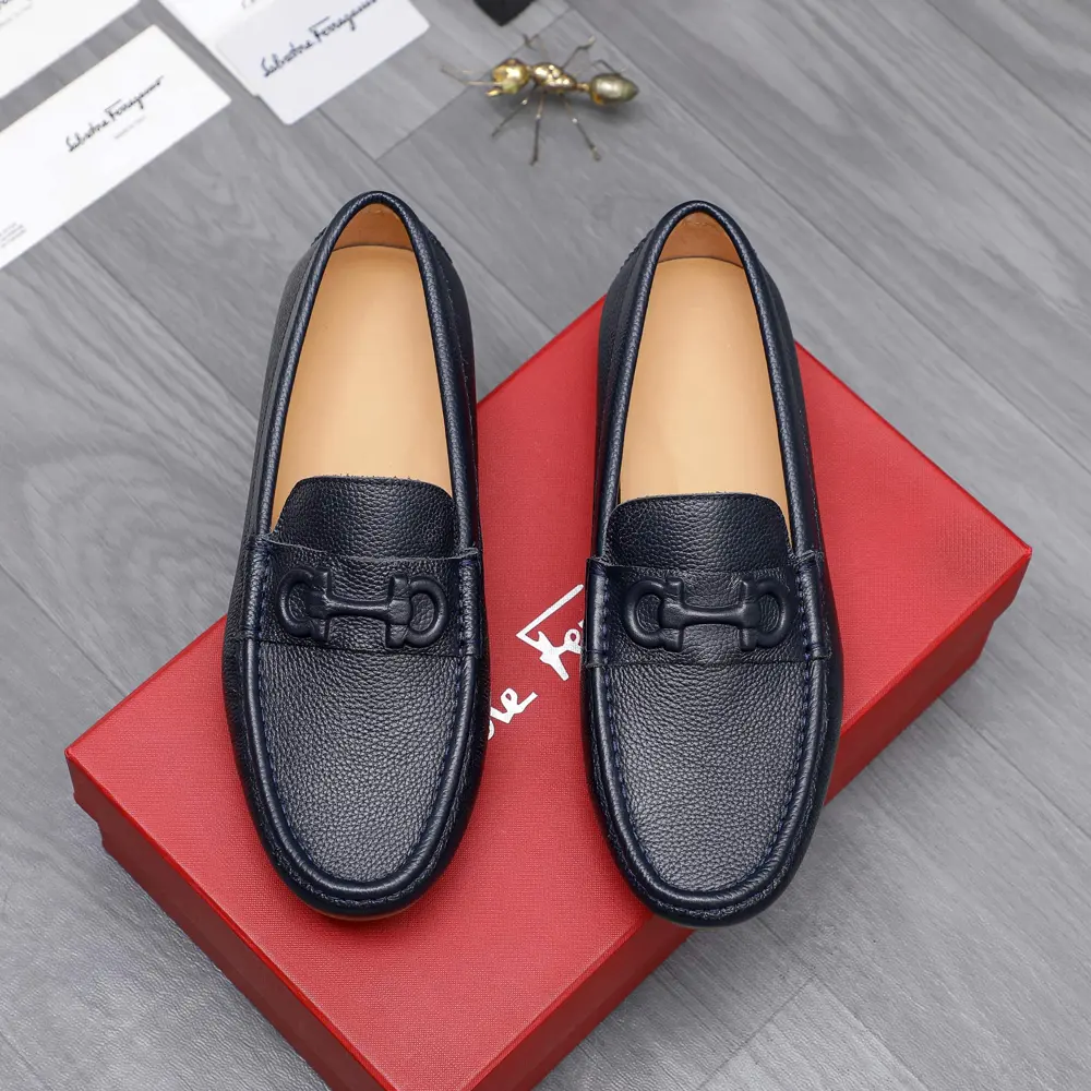 Salvatore Ferragamo business slip-on men’s shoes