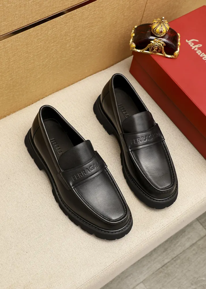 Salvatore Ferragamo casual leather shoes