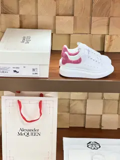 Alexander McQueen classic white shoes
