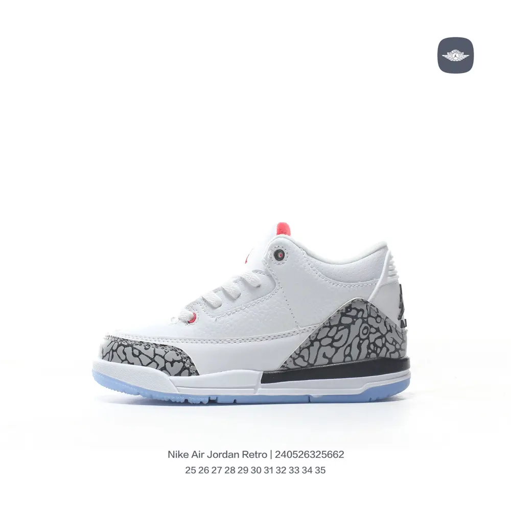 Jordan/Jordan 3 trendy children’s shoes for middle and older students
