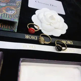 DioR Cd Simple round ring