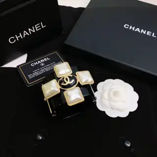 Chanel Transparent Resin Wide Bracelet