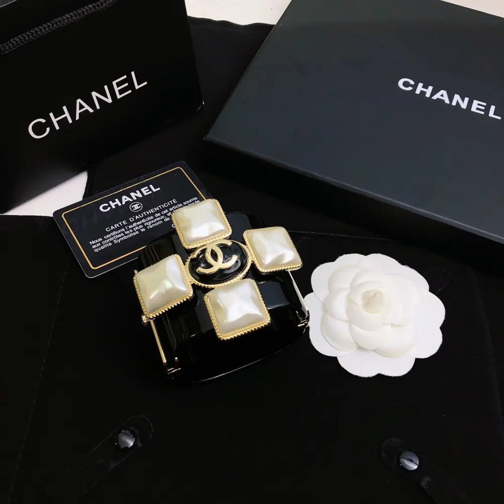 Chanel Transparent Resin Wide Bracelet