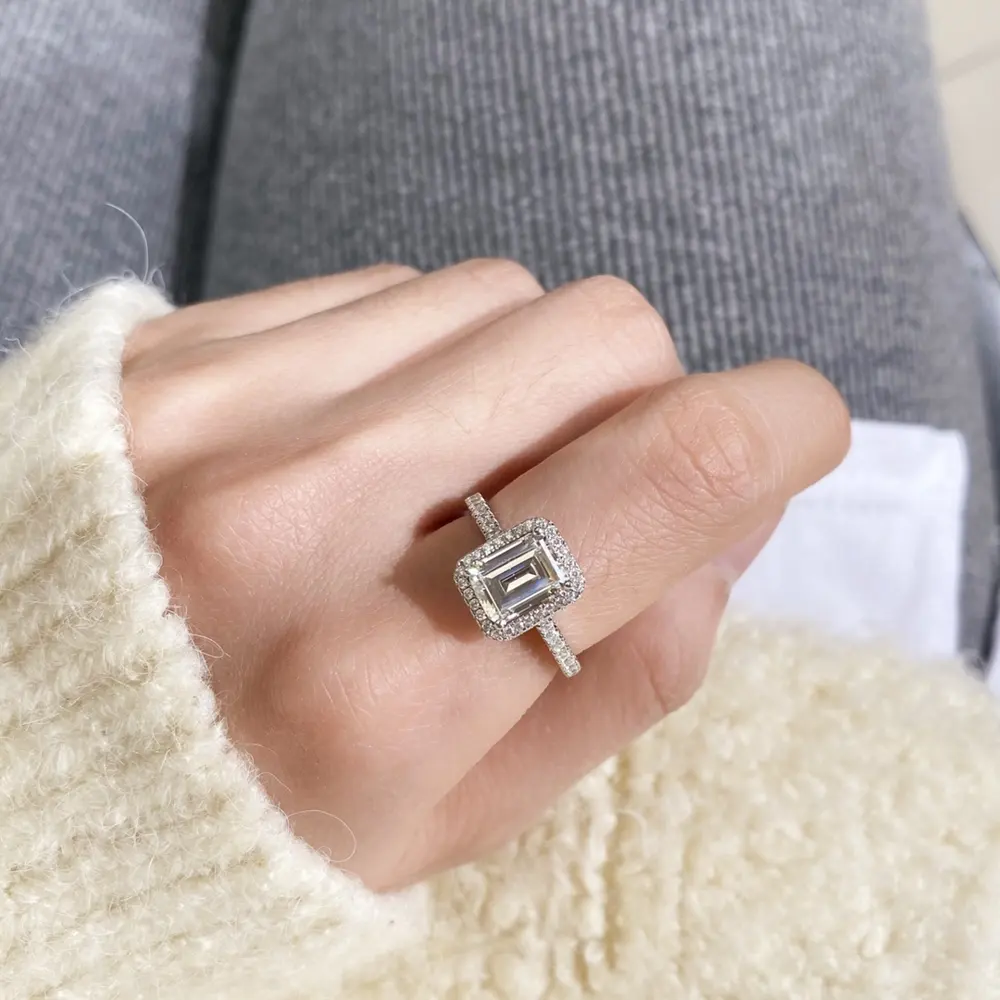 Tiffany emerald cut ring