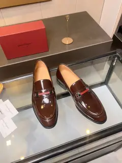 Salvatore Ferragamo men’s leather shoes