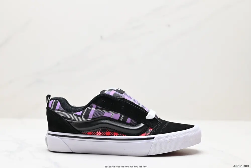 Vans Vault Knu-Skool VR3 LX “Light Grey/Black” Camper Julian Series Low-top Retro