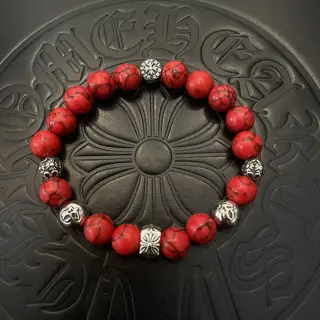 Chrome Hearts classic retro multi-element turquoise bracelet