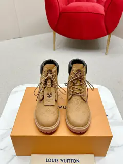 Louis Vuitton Timberland x LV co-branded Martin boots