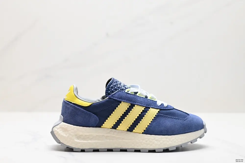 Adidas New Trefoil Thick-soled RETROPY E5 New low-top classic sneakers are inspired by GX5058