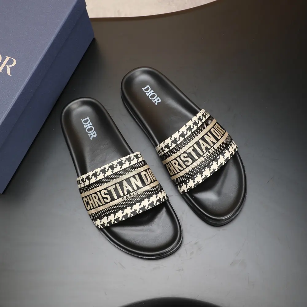 Dior slippers full range