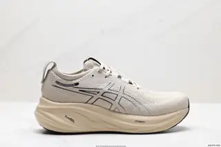 ASICS GEL-NIMBUS 26 stable running shoes adopt double-layer jacquard mesh design on the 1011B794-002