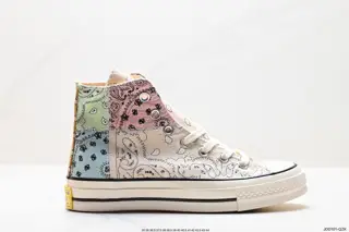 Converse classic 1970S Samsung black label casual all-match high-top skateboard shoes 169881C