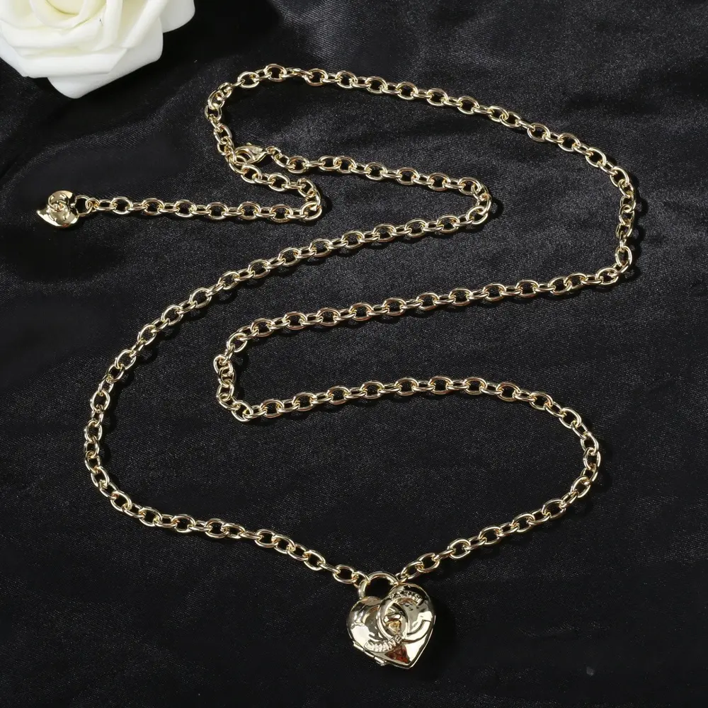 Chanel Heart Necklace