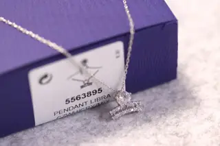 Swarovski Libra Guardian Clavicle Necklace