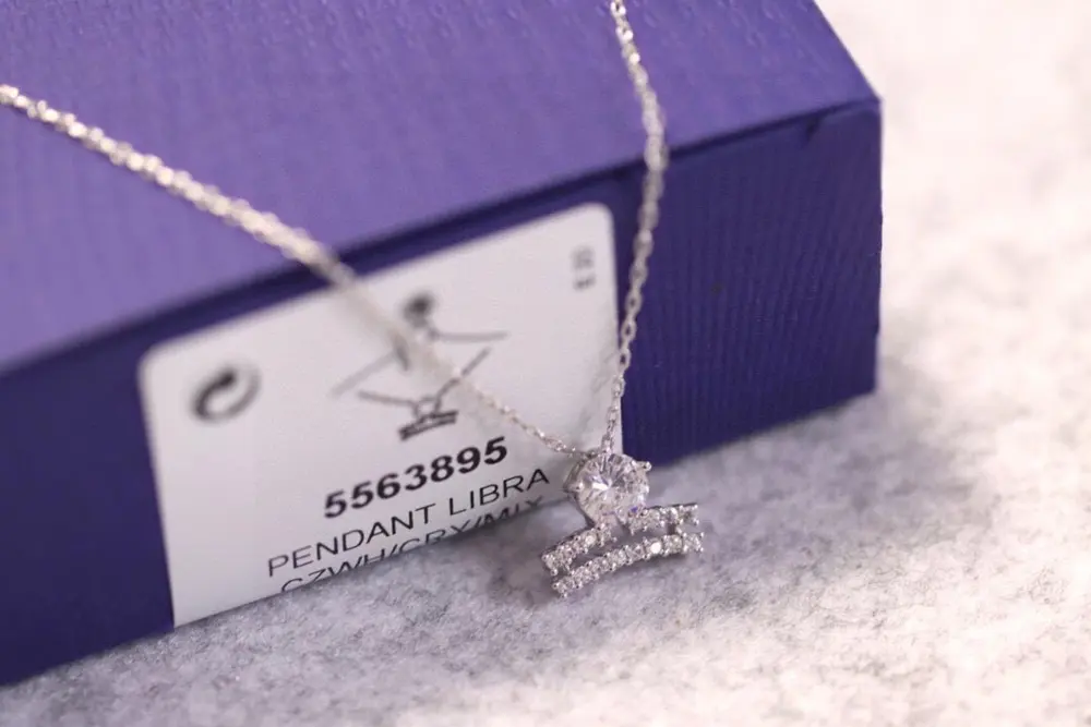 Swarovski Libra Guardian Clavicle Necklace
