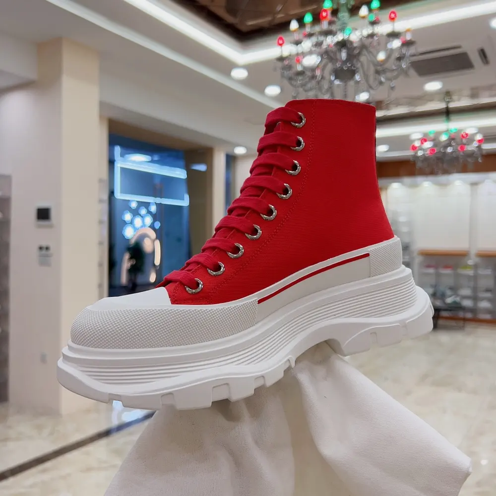 McQueen high-top casual shoes