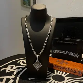 Chrome Hearts classic cross necklace