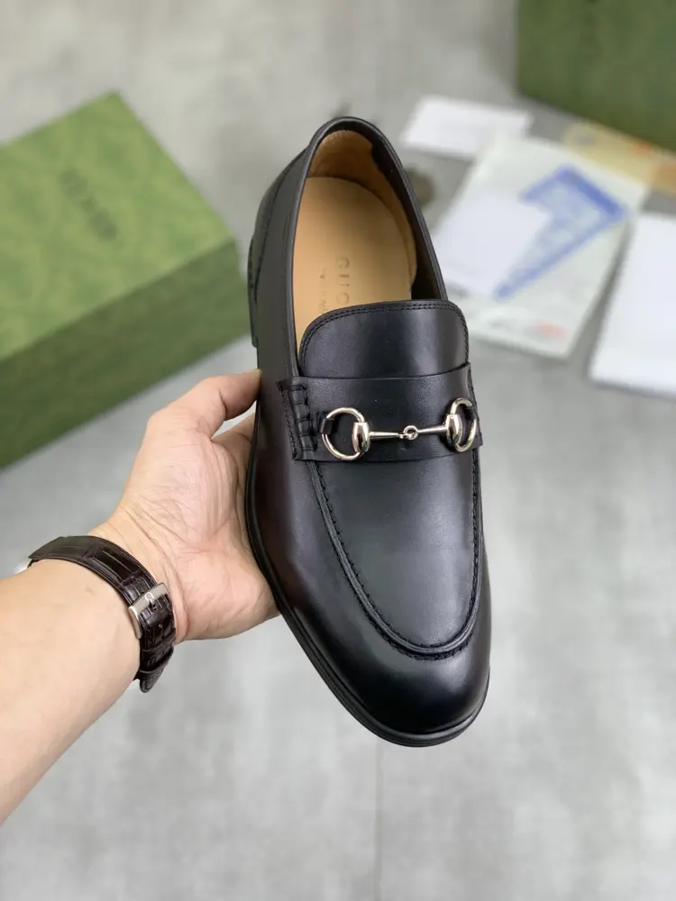 GUCCI men’s formal business leather shoes