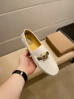 Versace men’s four-season casual loafers