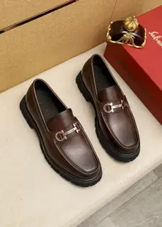 Salvatore Ferragamo casual leather shoes