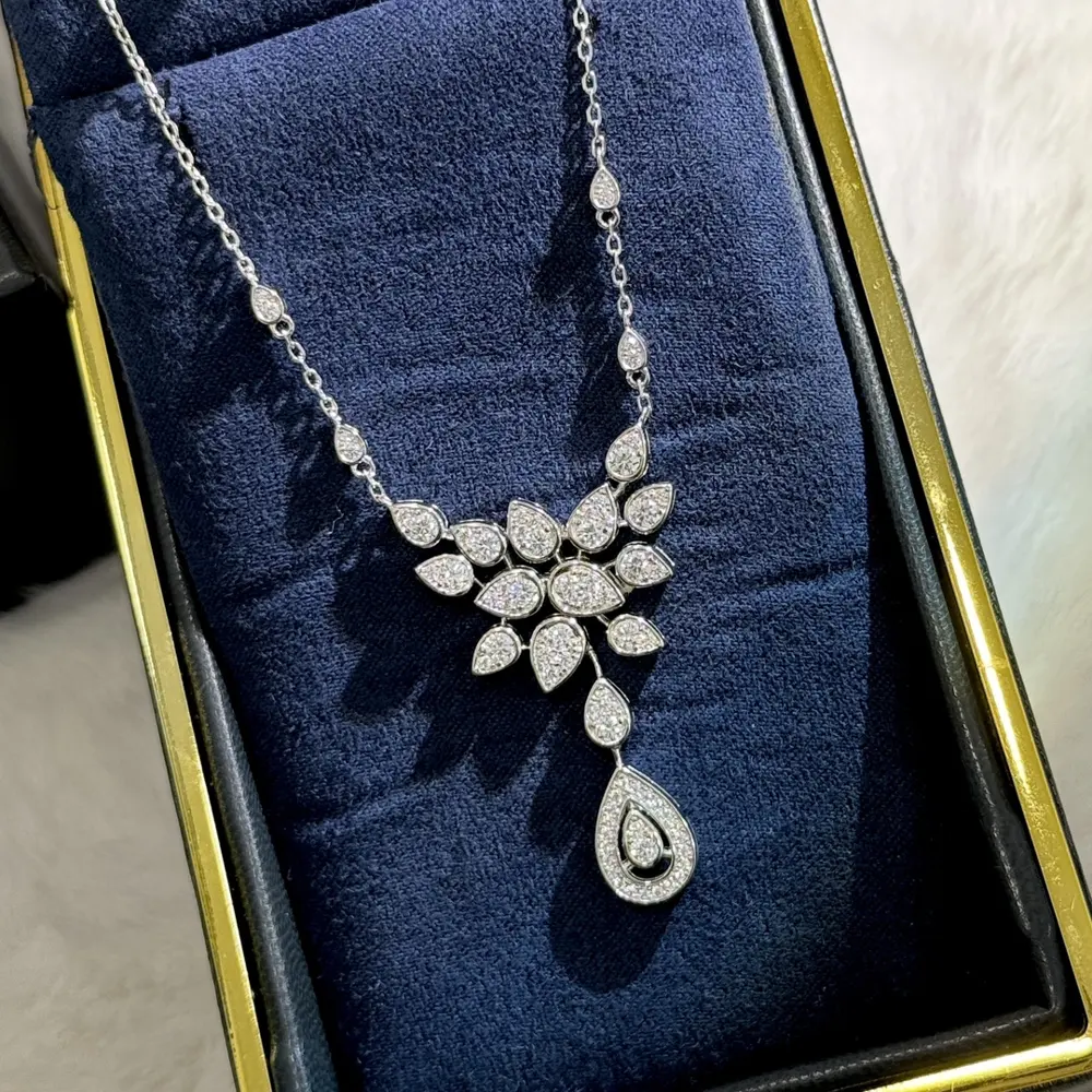 Chaumet Paris Queen Josephine Tiara Water Drop Necklace