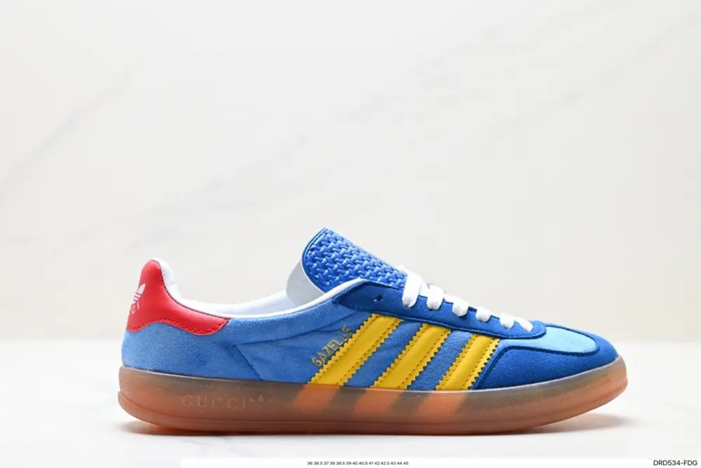 Heavy joint Adidas originals x Gucci Gazelle joint classic casual sneakers