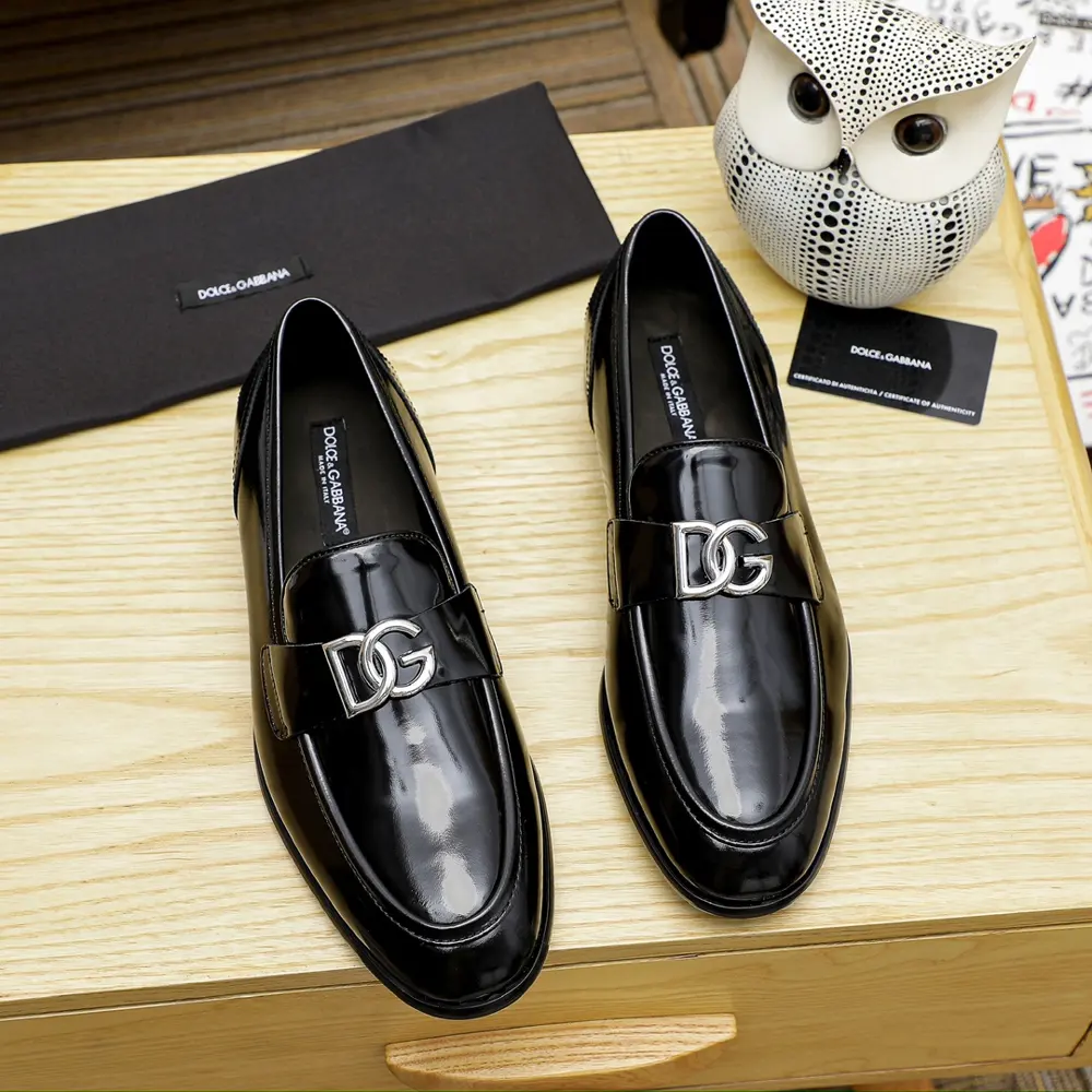 Dolce & Gabbana casual slip-on shoes Official website original 1:1 mold