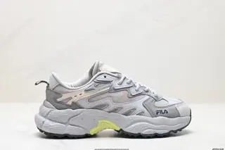FILA Fern grass shoes FERN sports shoes 2023 autumn new outdoor dad shoes reflective casual F12M331101FAW