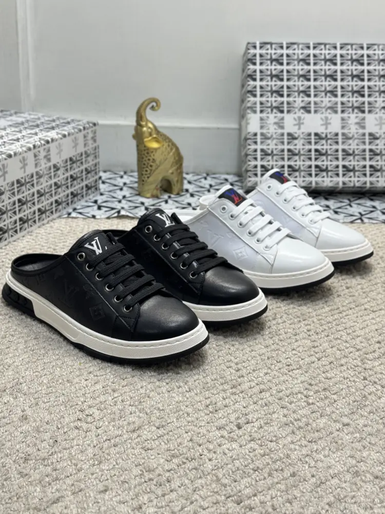 Dior half-slippers official website latest model Casual and fashionable half-slippers for