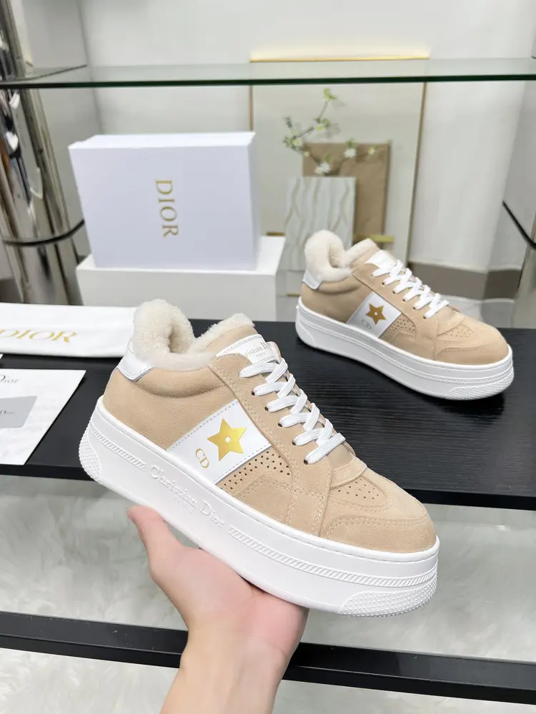 The Dior Star sneaker is a stylish piece that further enriches the collection. The