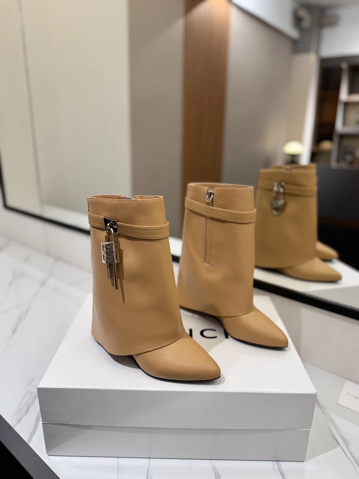 Givenchy high-heeled boots